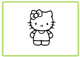 Hello Kitty sticker design 16