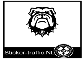 Bulldog design 1 sticker