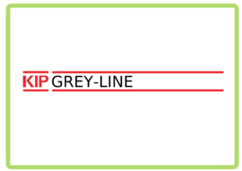 Kip Grey-Line caravan en camper sticker