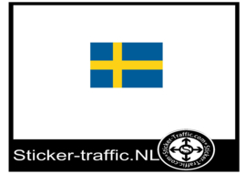 Zweden vlag sticker