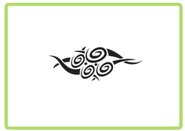 Tribal sticker design 29