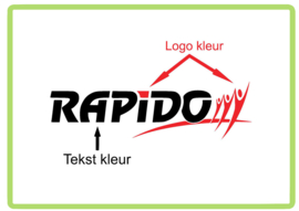 Rapido caravan en camper sticker
