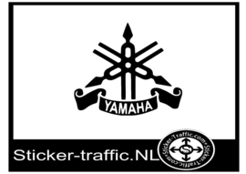 Yamaha logo design 3 sticker