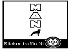 Man design 2 sticker