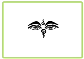 Budda wisdom sticker