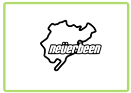 Neverbeen circuit sticker