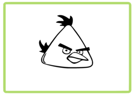 Angry Birds sticker design 8