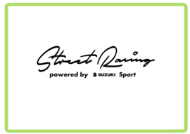 Suzuki street racing sticker