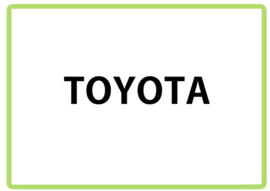 Toyota sticker