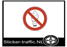 ijs verboden sticker