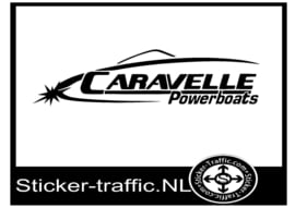 Caravelle powerboats sticker