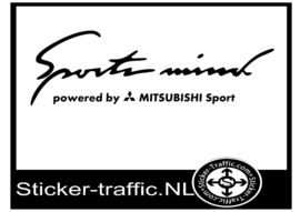 MITSUBISHI Sports Mind Sticker