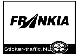 Frankia caravan sticker