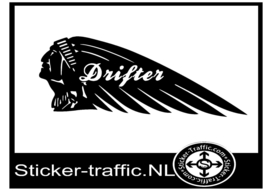 Indian Drifter motor sticker