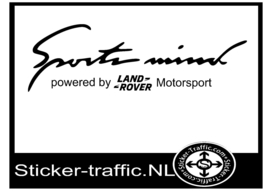 LAND-ROVER Sports Mind Sticker