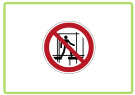 Onafgewerkte stelling sticker