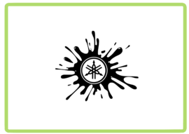 Yamaha splash sticker design 2