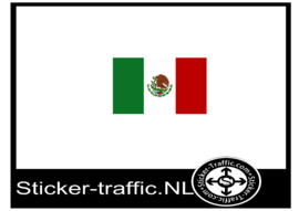 mexicaanse vlag sticker