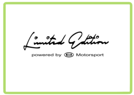 Kia limited edition sticker