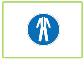 Veiligheidskleding sticker