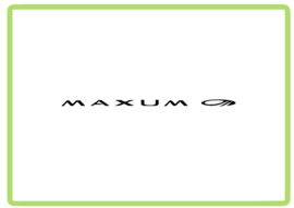 Maxum sticker