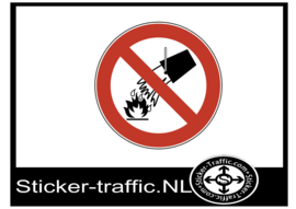 Blussen met water sticker