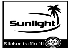 Sunlight caravan sticker