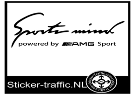 AMG Sports Mind Sticker