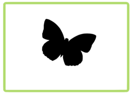 Vlinder sticker design 17