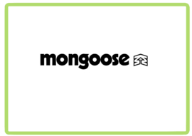 Mongoose met logo sticker
