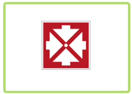 Verzamelpunt sticker