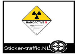 Radioactive categorie 2 sticker