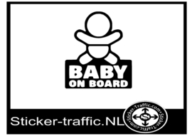 Baby on board design 6 sticker