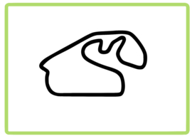 Interlagos Brazilie circuit sticker