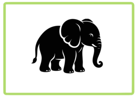Olifant sticker