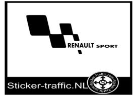 Renault sport deurpaneel sticker