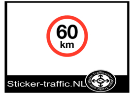 60 km sticker