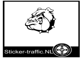 Bulldog design 2 sticker