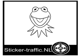 Kermit sticker