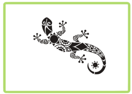 Gekko sticker design 6
