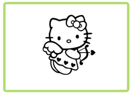 Hello Kitty sticker design 5