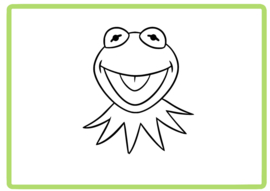Kermit sticker