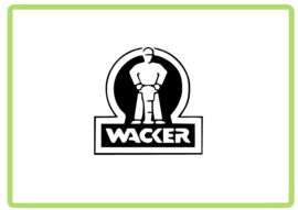Wacker logo sticker