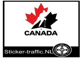 Canada hockey sticker