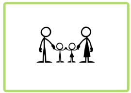 Happy Family stick