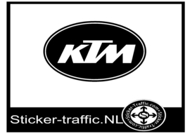 KTM design 4 sticker