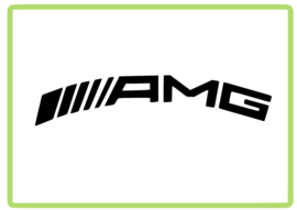 AMG rond sticker