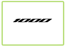 Honda 1000 sticker