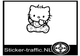 Hello Kitty design 6 sticker