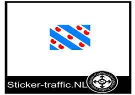 Friese vlag sticker